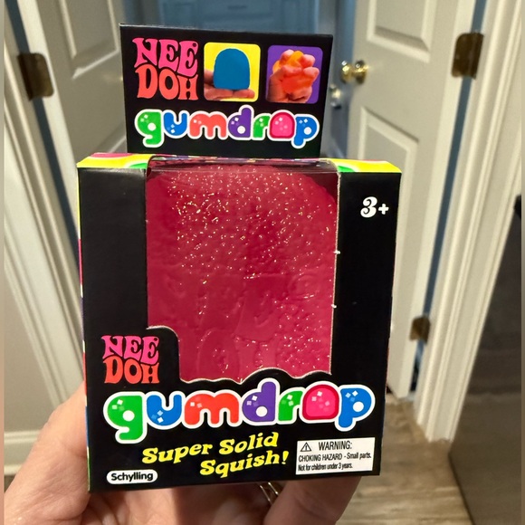 Schylling Other - NeeDoh Gumdrop Super Solid Pink Squish Toy TikTok favorite!